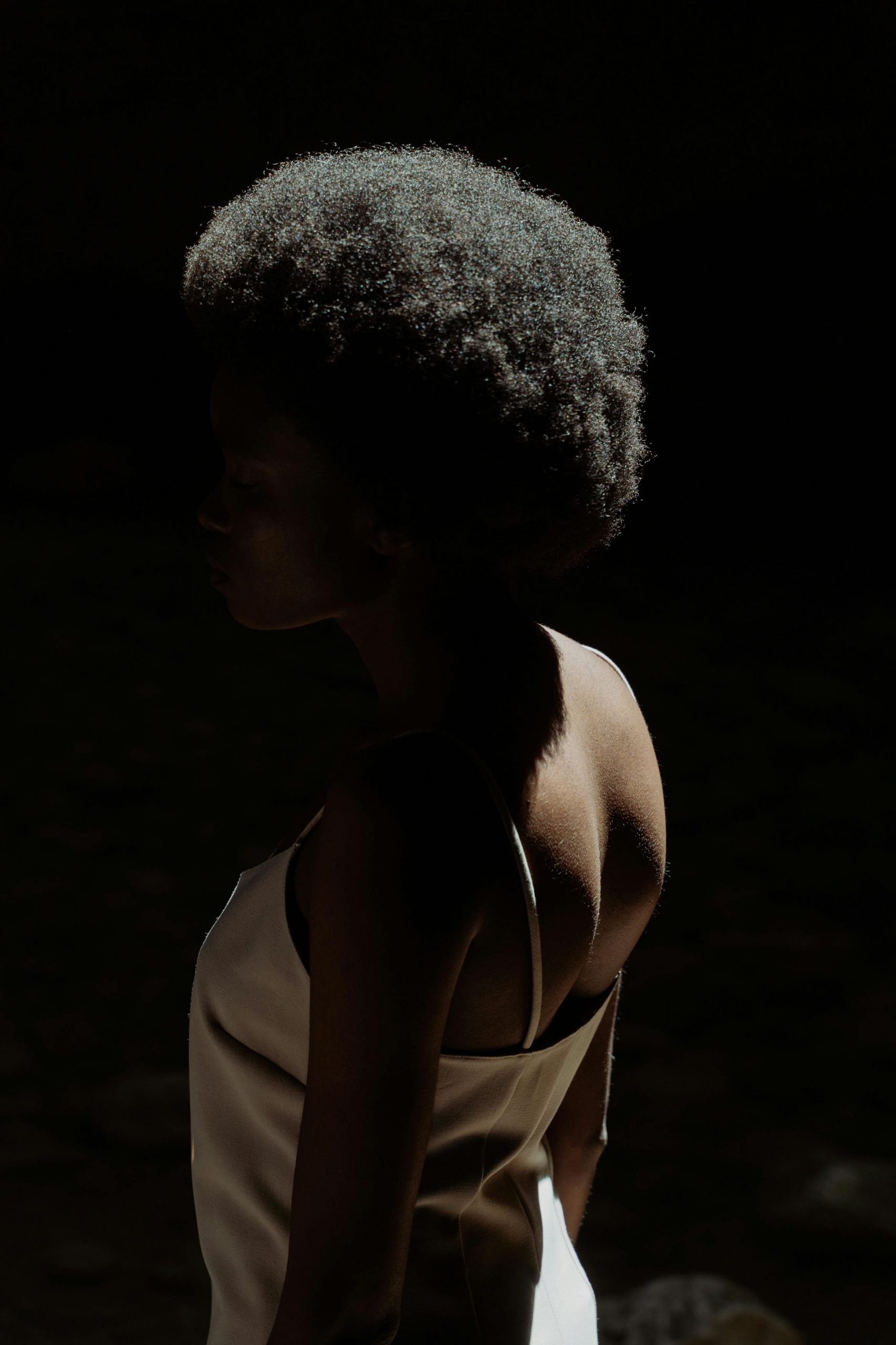 AFRO ON THE FRONT ROW