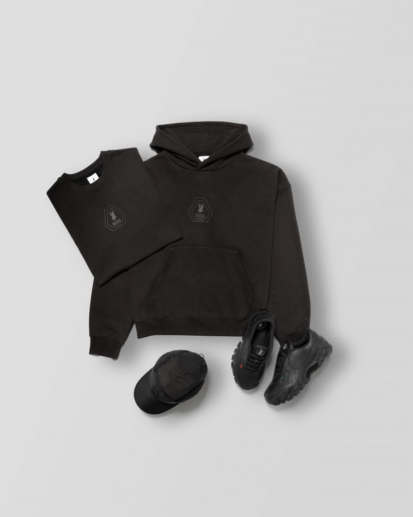 Black T-shirt, Hoodie, Cap and Shoes by PUMA x Skepta