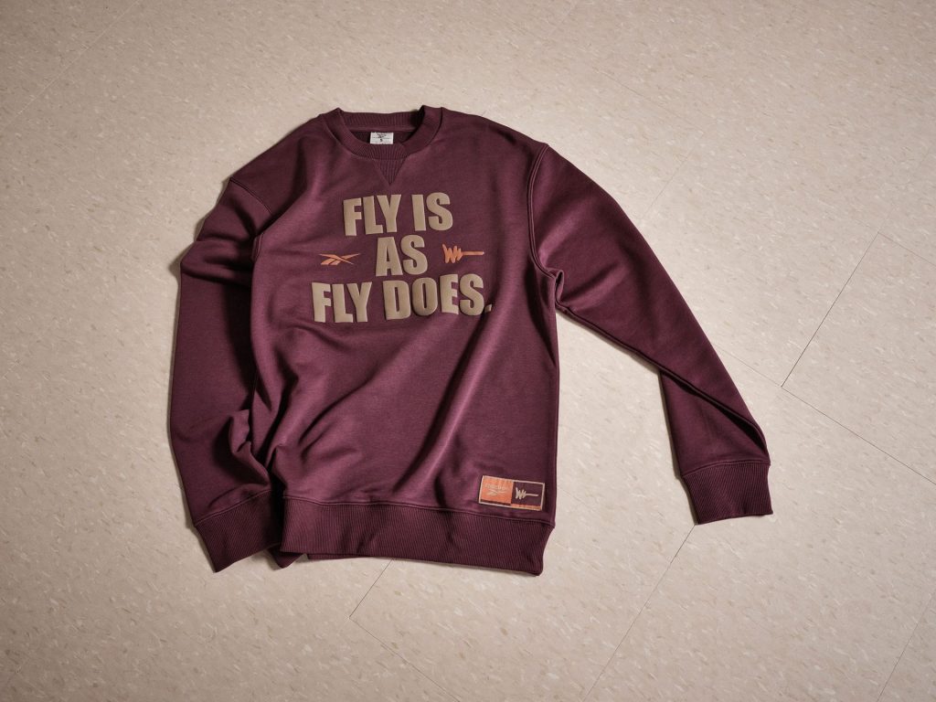 Mauve hooded sweatshirt
