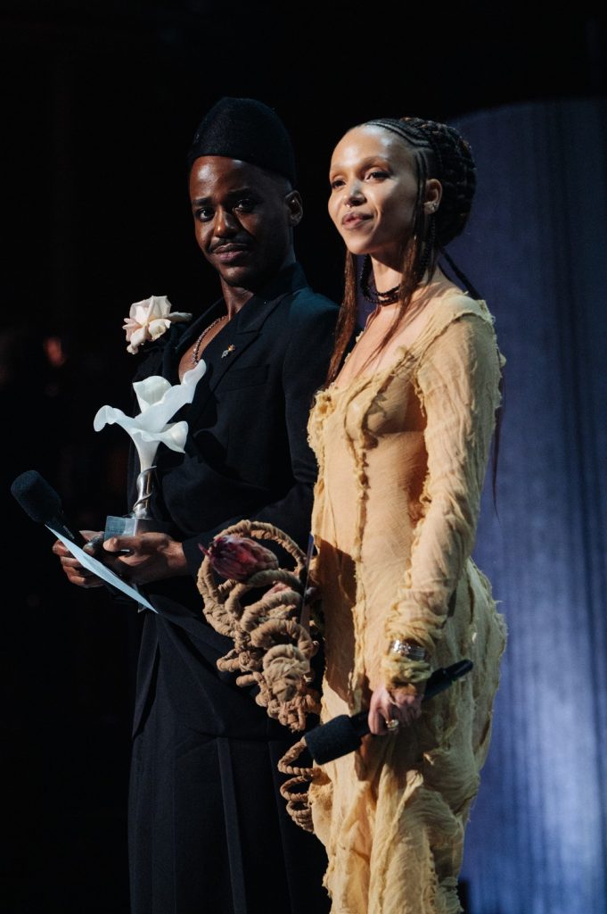 Ncuti Gatwa and FKA Twigs present Award 2025