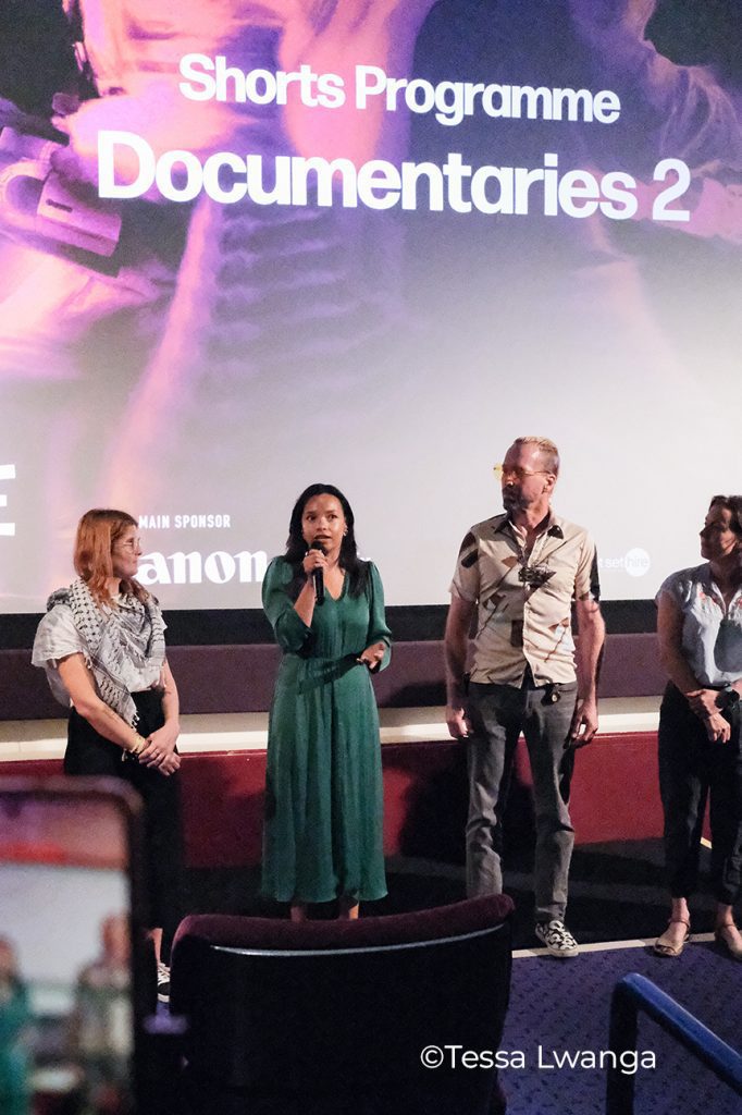 Panel of Documentary Short Film Makers at Raindance Film Festival Screening Q & A