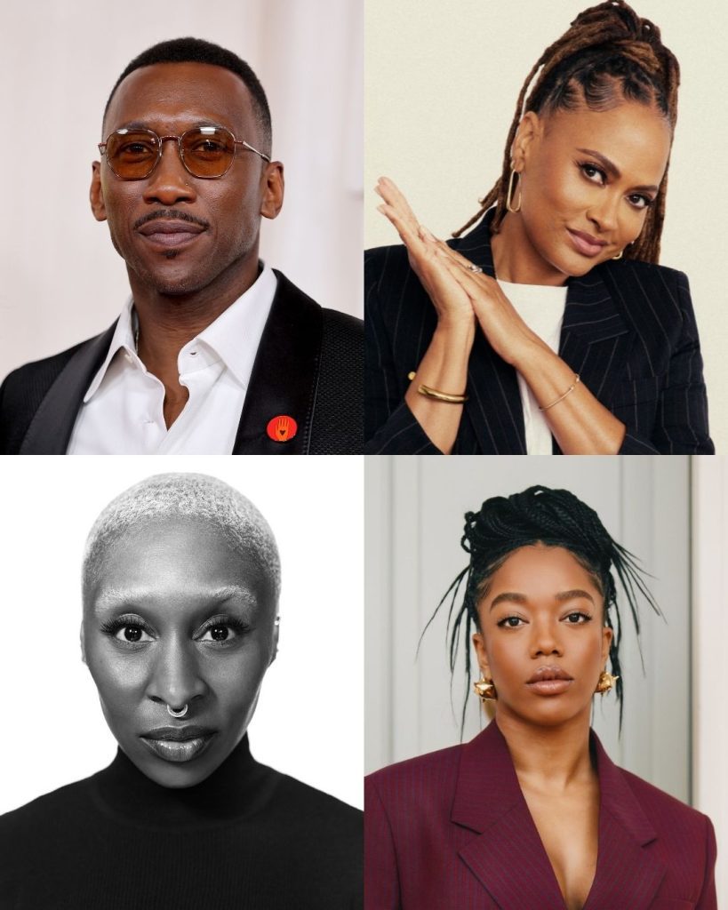 Photo Collage of 4 Black Producers Set to Talk at 70th London Film Festival 2026.